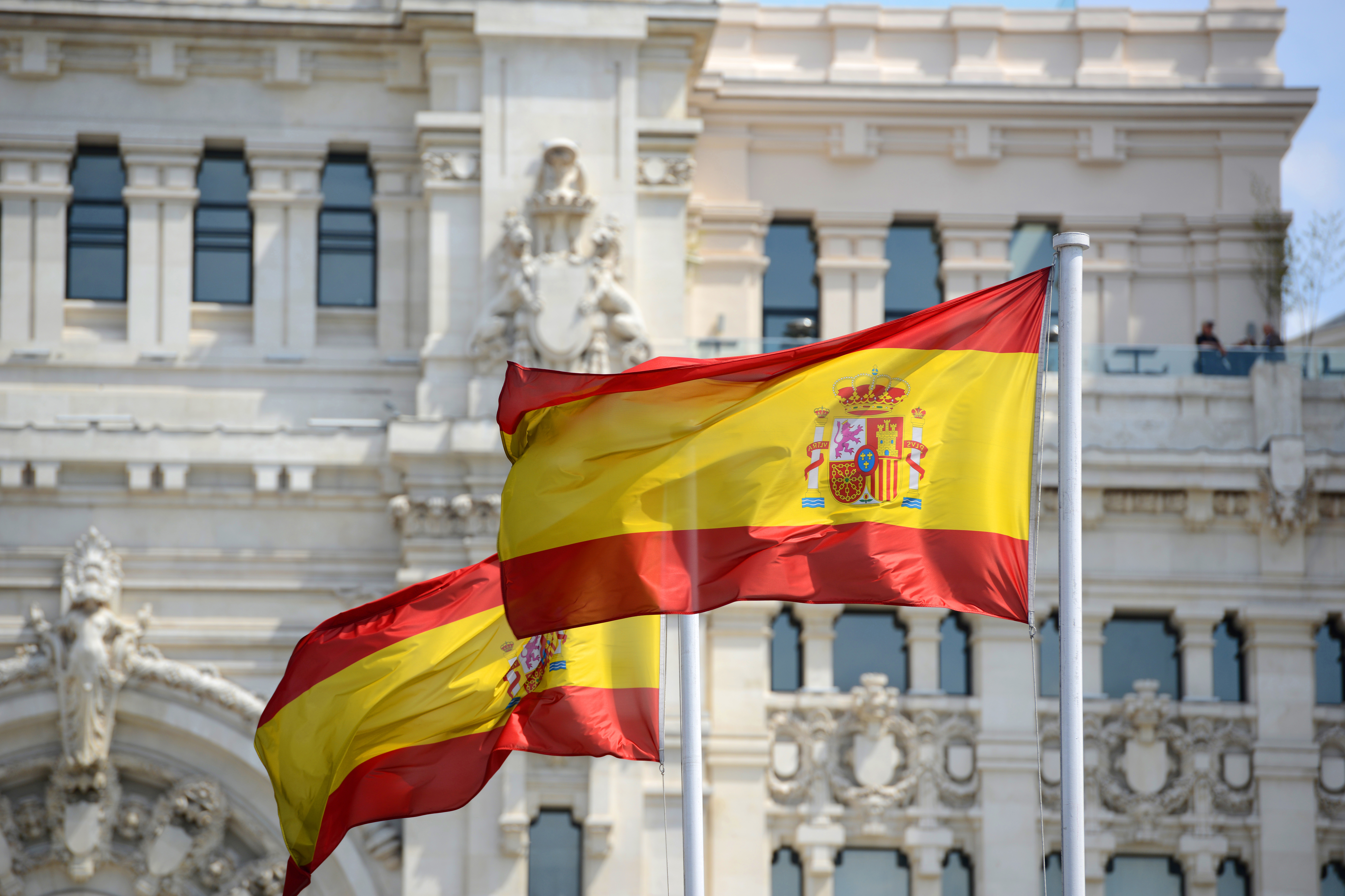 The flag of Spain symbolizes citizenship status