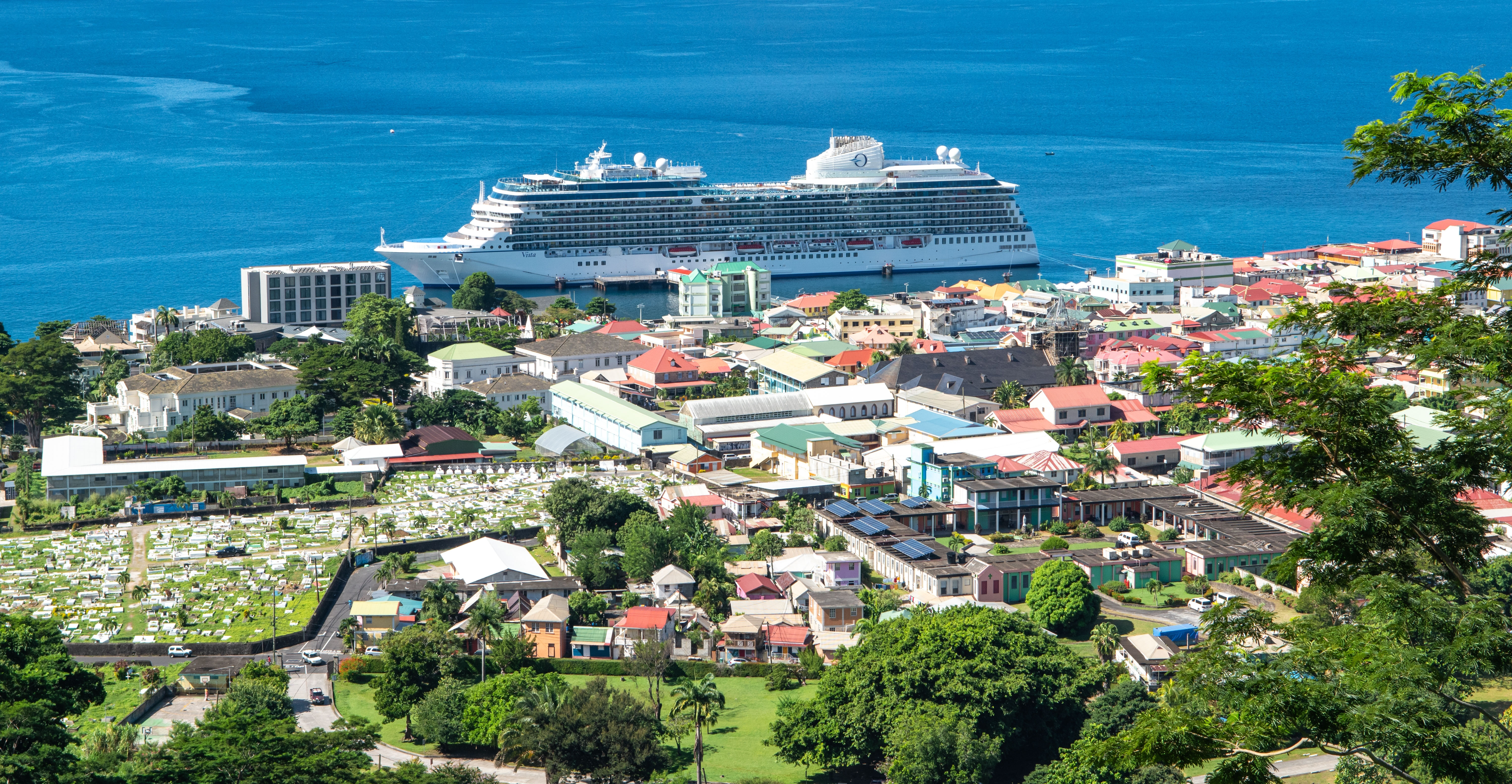 View of Dominica
