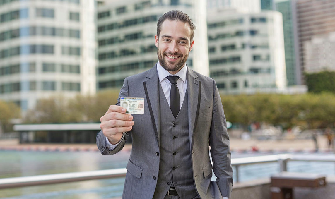 Residence permit in France through business